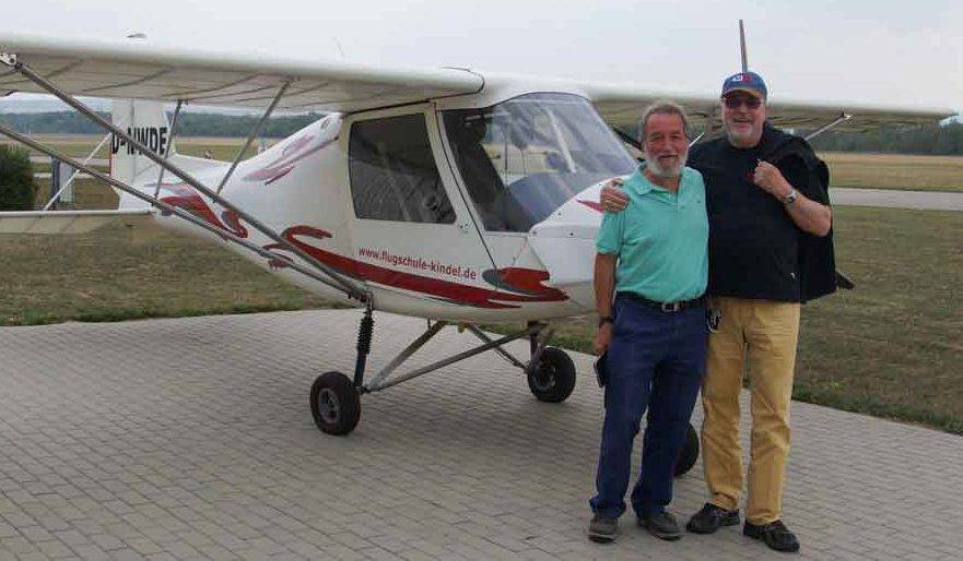 Denis Flugprüfung Flugschule Kindel Eisenach